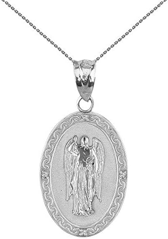 Amazon.com: Sterling Silver St. Peter the Apostle Oval Medal CZ