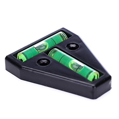 image for Homeon Wheels 2 Pack T Level Bubble Level, 2 Way T-Type Cross Check Bu