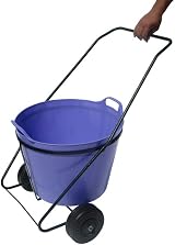 Garden Pride Trug Trolley - Lightweight Garden Cart with Chunky Wheels view 2