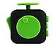 Fun Cube Relieves Stress And Anxiety Fidget Toy for Children and Adults (Black/Green)