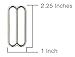 10 - Country Brook Design - 2 Inch Metal Round Triglide Slides