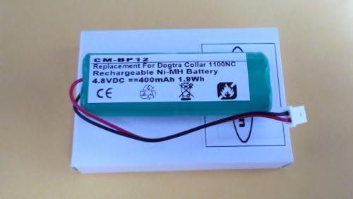 BP-12RT BP12RT Dog Collar Battery for Dogtra 1100NC, 2000NC Receiver