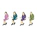 50pcs Seated People Passengers Figures Painted Model Train Scale 1:50