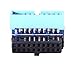 Cablecc USB 3.0 20pin Male to Female Extension Adapter Up Down Angled 90 Degree for Motherboard Mainboard (UP Angled)