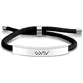 Brigada Sales God Is Greater Than the Highs and Lows Bracelet – Christian Wristbands for Men & Women | Adjustable & Waterproof | Faith Jewelry | God Is First Bracelet | Outdoor-Ready