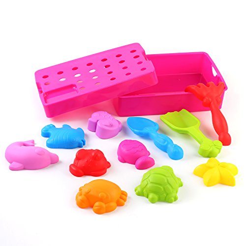 image for Fun Little Toys Beach Chair Toy, Sand Toy, Sandbox Playset Sand Tools 
