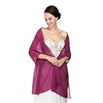 Automan Chiffon Bridal Evening Scarves Wraps Shawls for Bridesmaid Prom Wedding Automan Chiffon Bridal Evening Scarves Wraps Shawls for Bridesmaid Prom Wedding