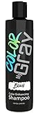 Color My Gray Black Shampoo - Natural Black Color Depositing Daily Shampoo by Rise-N-Shine For All Shades of Black Hair - Best Seller Covers Gray by Adding Temporary Black Dye Color to Grey Hair!
