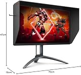 AOC AGON AG273QXP 27" QHD 165Hz 1ms Nano IPS Gaming Monitor AMD FreeSync USB Hub view 6
