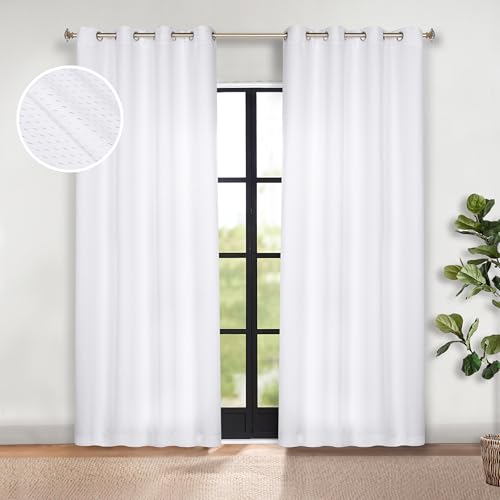 Superior Blackout Curtains, Room Darkening Window Accent for Bedroom, Living, S…