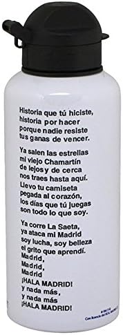 Real Madrid F.c. Aluminium Drinks Bottle Hm