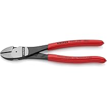 Knipex 2611200 8-Inch Long Nose Pliers with Cutter, Needle-Nose