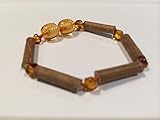 GERD Coli, Reflux Baby Bracelet 5.5 inches Raw Honey Hazelwood Baltic Amber Bracelet 5.5 - 6 Inches Brown Honey babies baby infant toddler bub Gut Eczema, Colic, Reflux GERD heartburn ulcers15 cm