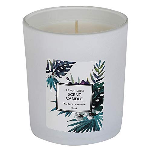 MINISO Elegant Series Scented Candle Delicate Lavender White 36 Hours Burn