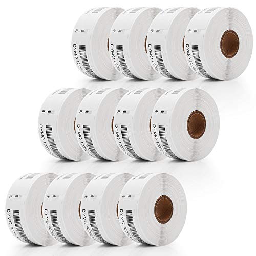 COLORWING Compatible Address Labels Replacement for 1-1/8" x 3-1/2" Dymo 30252 Labels 28mm x 89mm, 350Labels/Roll, 12 Rolls, for Dymo LabelWriter 450 and 450 Turbo Printer