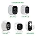 Security Wall Mount - Adjustable Indoor/Outdoor Mount Compatible with Arlo, Arlo Pro, Arlo Pro 2, Arlo Pro 3/Pro4, Arlo Ultra/Ultra2, and Other Compatible Models (2 Pack, Black)