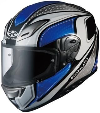 OGK KABUTO helmet AEROBLADE-3 MAVERICK White Blue XL (61-62cm)