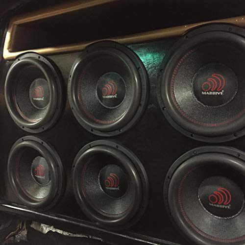 Car Subwoofer by Massive Audio HippoXL122 SPL Extreme Bass Woofer