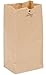 Duro 4# Kraft Paper Lunch Bags 100 Count - Bulk Disposable Paper Sacks, Dubl Life SOS Brown Bag for Candy, Snacks & Treats - 5.00 x 3.12 x 9.75 Inches