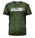 G.I. Joe Retro Logo Adult Heather Green T-Shirt