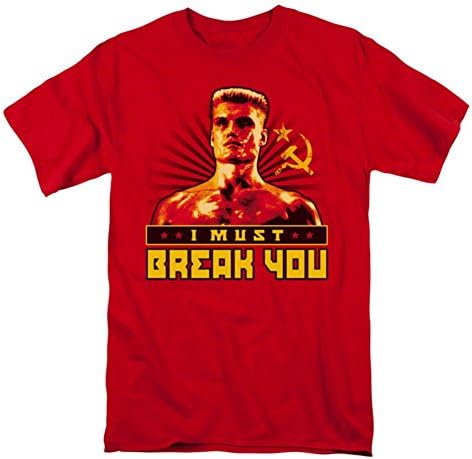 Rocky IV Ivan Drago I Must Break You Licensed T-Shirt
