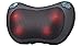 HemingWeigh Shiatsu Neck Back Massage Pillow - Heated Deep Tissue Kneading Massager with 4 Rollers - Adjustable Speed & Heating Features - Relieve Pain & Strained Muscles