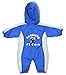Kentucky Wildcats NCAA Baby Boys Hooded Windbreaker Coverall, Blue & Grey