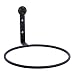 Achla Designs SFR-08 Wall Bracket, 8 inch Flower Pot Ring, 8-inch, Black primary