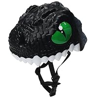 Bavilk Toddler Bike Helmets Dinosaur Helmets Adjustable Multi Sports Bicycle Skateboard Scooter Protective Gear for Girls Boys(Black Dinosaur)