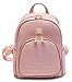 Kenox Girls Pu Leather College Daypacks Multi-function Travel Backpack