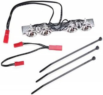 Traxxas 5684 Chrome LED Lightbar with Bright White LED Lights