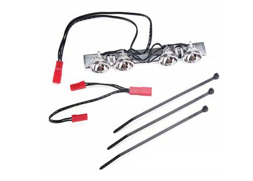 Traxxas 5684 Chrome LED Lightbar with Bright White LED Lights