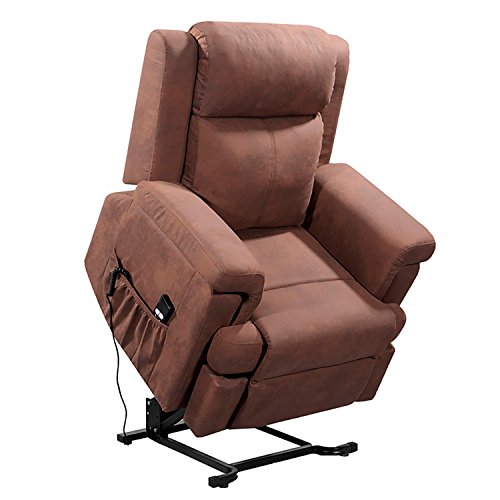 Novohogar Sillón Levantapersonas Praga con Muelle Ensacado, Respaldo