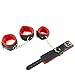 Bondage Restraints Kit for Sex 10 Pcs with Adjustable PU Leather Wrist Ankle Cuffs