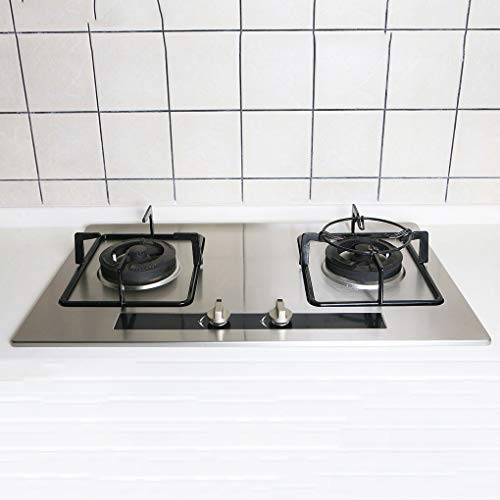 Rolin Roly Gas Stove Knobs Cooker Control Switch Replacement Accessories for Kitchen Cooker Gas Stove Oven Cooktop Ordinary metal (B)