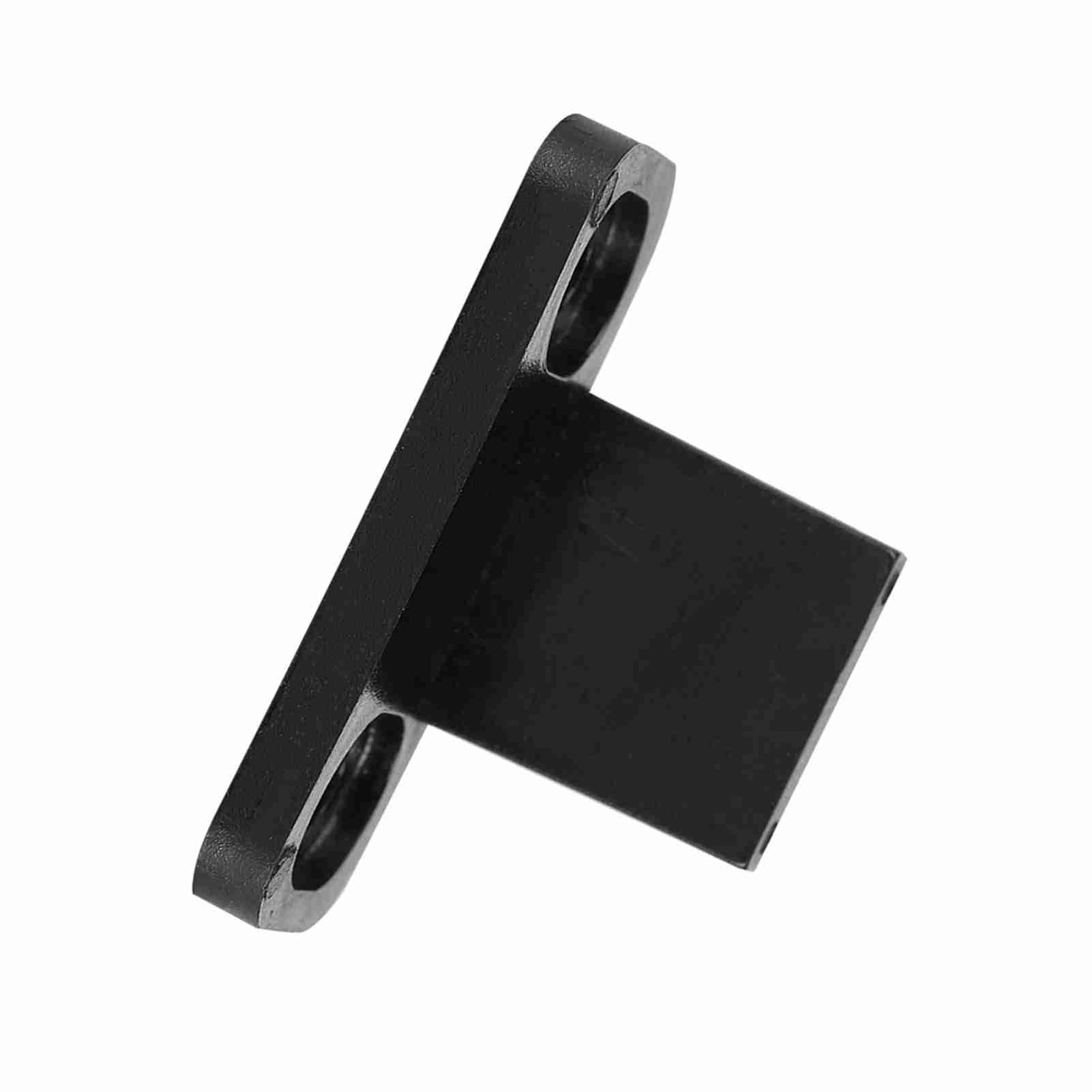 Garosa Adjustable bottom door guide clip with screws, sliding barn door track runner hardware, universal wall floor mount door guide accessory for interior doors