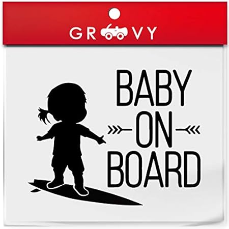 Amazon Co Jp 赤ちゃん 子供 乗ってます ステッカー サーフィン サーファー Ver3 海 ハワイ Baby In Car ベビー イン カー かわいい おしゃれ 車 ブランド シール グッズ 1221 ブラック 車 バイク