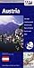 Austria Country Map by Hema (English, French, Italian and German Edition) by 