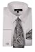 George's Dress Shirt w/ Matching Tie,Hankie,Cuff & Cufflink AH619-WT-16-16 1/2-34-35