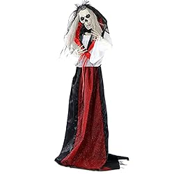 Haunted Hill Farm 65-in. Animated Moaning Skeleton