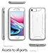 Poetic iPhone 7 / iPhone 8 Case, Revolution [360 Degree Protection] Full-Body Rugged Heavy Duty Case with [Built-in-Screen Protector] for Apple iPhone 7 (2016) / iPhone 8 (2017) White/Gray
