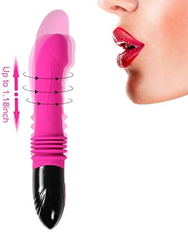 8 inch Flexible Soft Thrusting Massage Wand with 10 Working Modes Good Choice for Women
