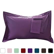 Amazon.com: dark purple pillow case