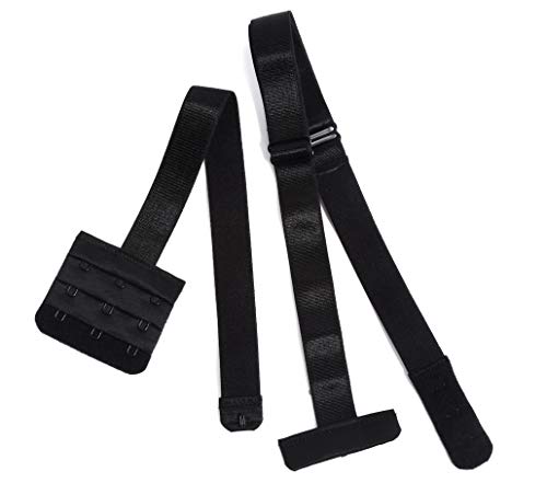Low Back Bra Extender 3 Hook Bra Converter Strap for Women Lady Backless Dress