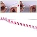 ARMRA 55'' DIY Cable Protector (7 Pack) Spiral Cord Sleeve Management Wrap Wire Organizer Compatible for iPhone Cable Android Phone Cable USB cable