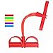 LvDD Yoga Sports Equipment for Belly Abdomen Waist Arm Leg Exercise, Elastic Bodybuilding Fitness Slimming Training Exercise Bands, Portable Home GYM Sit-ups Device (Blue)