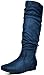 DREAM PAIRS BLVD Women's Fashion Casual Knee High Pull On Slouchy Boots (WIDE CALF AVAILABLE)