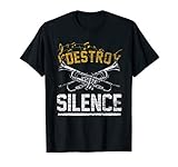 Trumpet T-Shirt I Destroy Silence Trumpeter Shirts