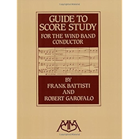 Guide to Score Study for the Wind Band Conductor book cover