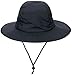 Simplicity Waterproof Outdoor Bucket Hat SPF 50+ UV Protection Safari Sun Cap Boonie Fishing Hiking Hat, Black